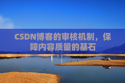 CSDN博客的审核机制，保障内容质量的基石